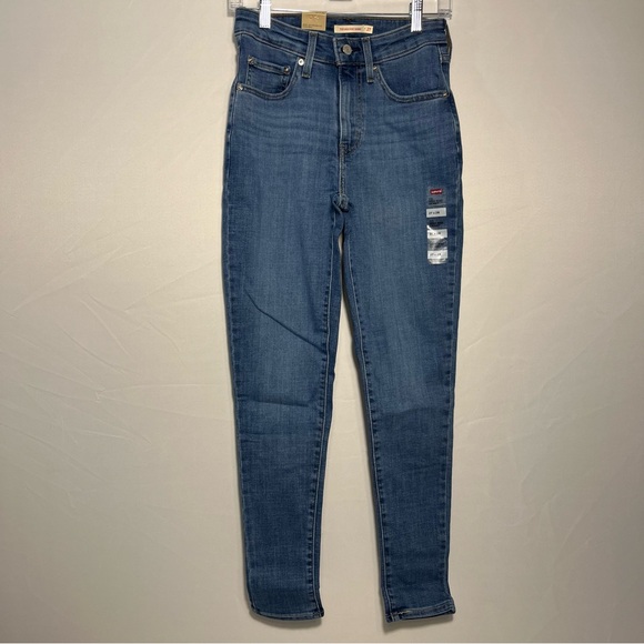 Women's Levi's 721 High Rise Skinny Jeans Sz. 27x28 NWT - Picture 2 of 9